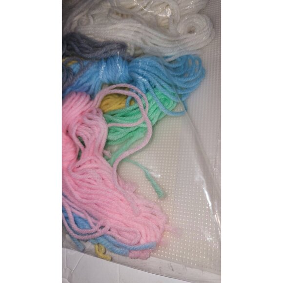 Mary Maxim Needlepoint Christmas Ornaments Kit #027155 Unicorn & #027156 Rocking - Picture 2 of 9